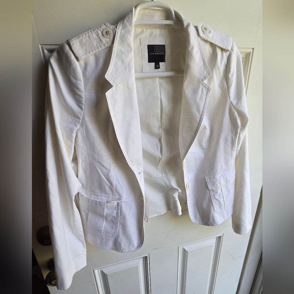 The Limited Women's Cream Blazer